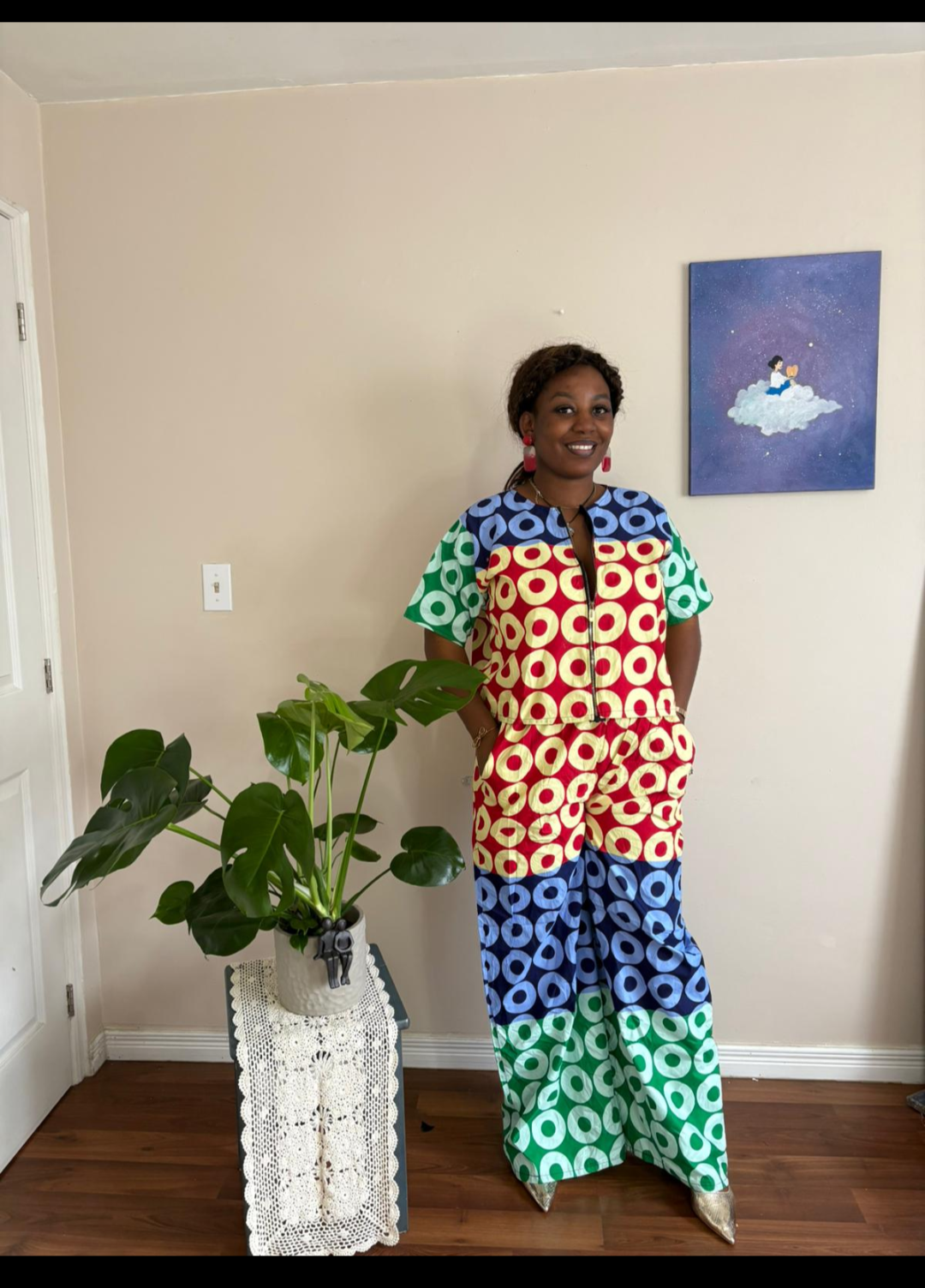 JIREVA Color Pop Wide-Leg Set